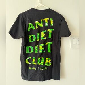Afters Ice Cream x Rick & Morty Graphic Tee - Anti Diet Diet Club